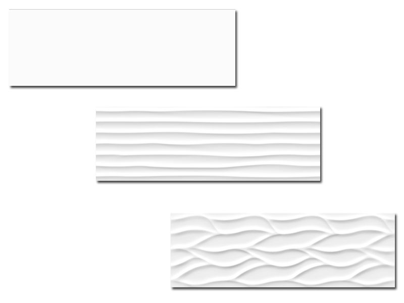 WHITE LISO 25X75