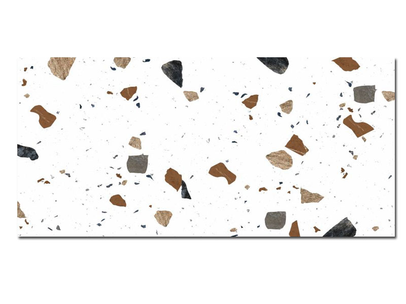 TERAZZO CHIPS WHITE 60X120