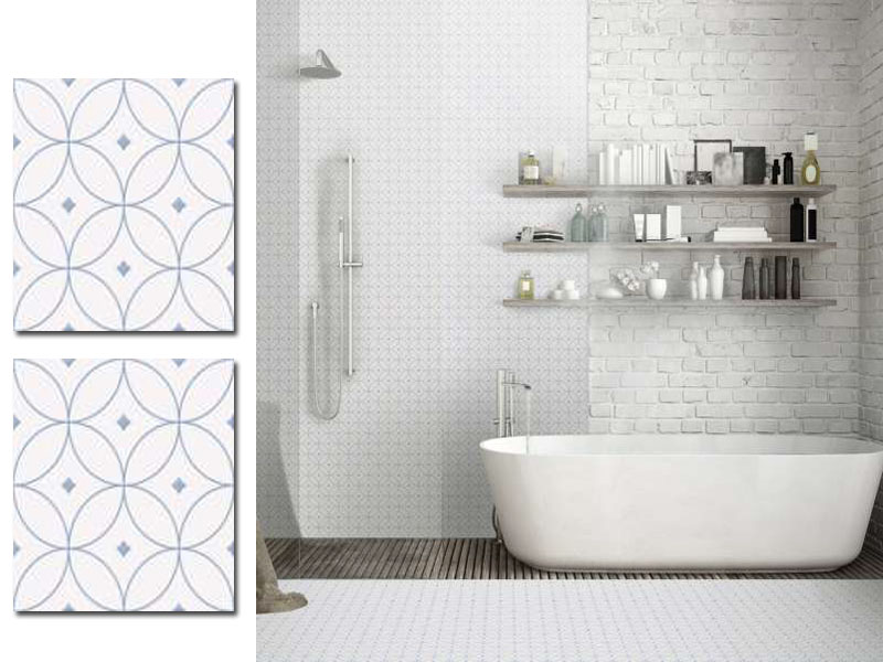 ALHAMBRA  AZUL 25X25