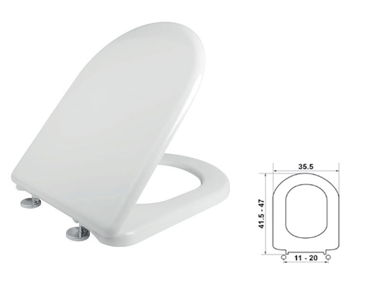 ΚΑΛΥΜΜΑ WC ΒΕΡΓΙΝΑ D-SHAPE